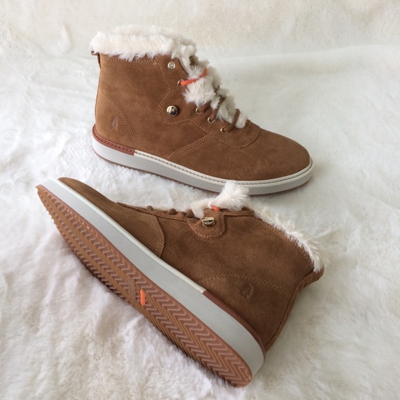 NEW IN BOX Hush Puppies Real Suede Booties - Picture 4 of 5